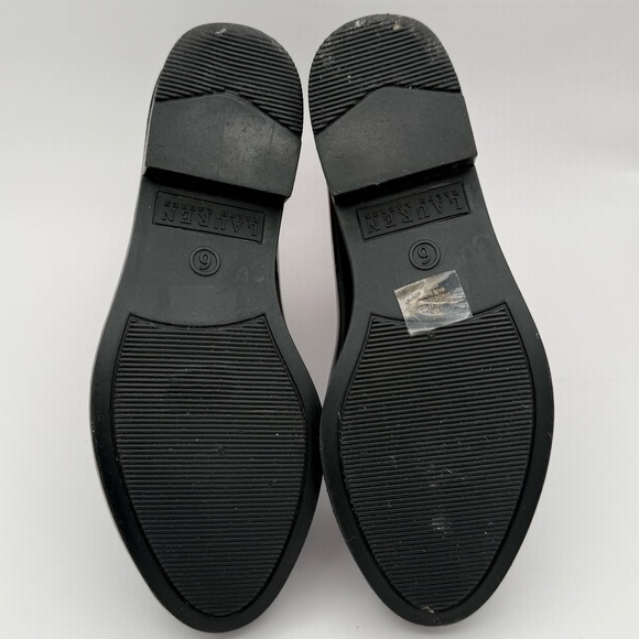 Lauren Ralph Lauren “Tally” Rain Boots Shiny Black & Red Short Women’s Size 6 - Picture 8 of 12